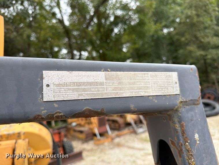 image for item FK3478 1996 Case 860 cable plow