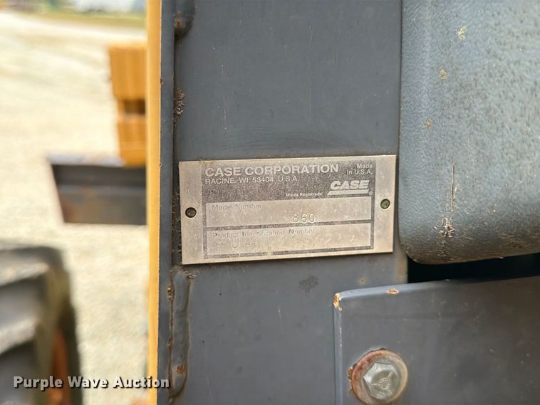 image for item FK3478 1996 Case 860 cable plow