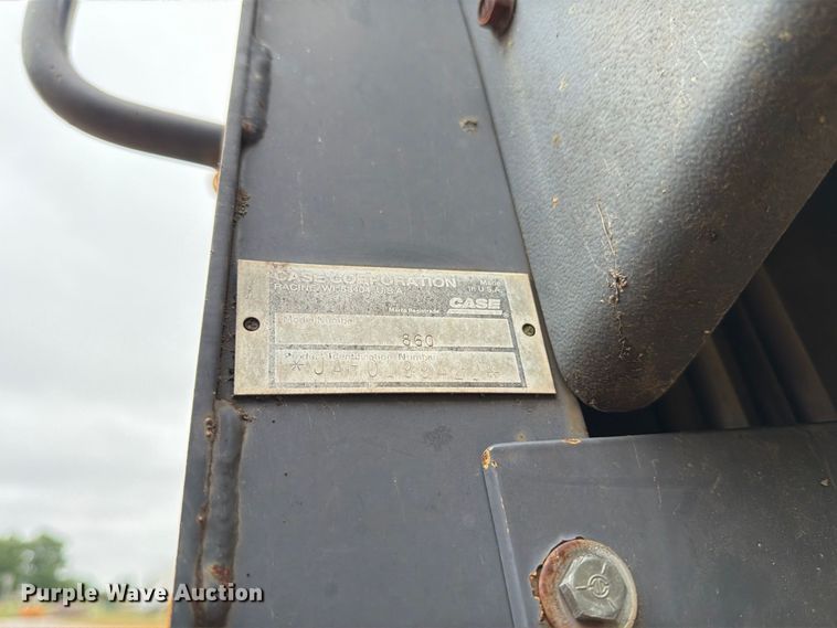 image for item FK3478 1996 Case 860 cable plow