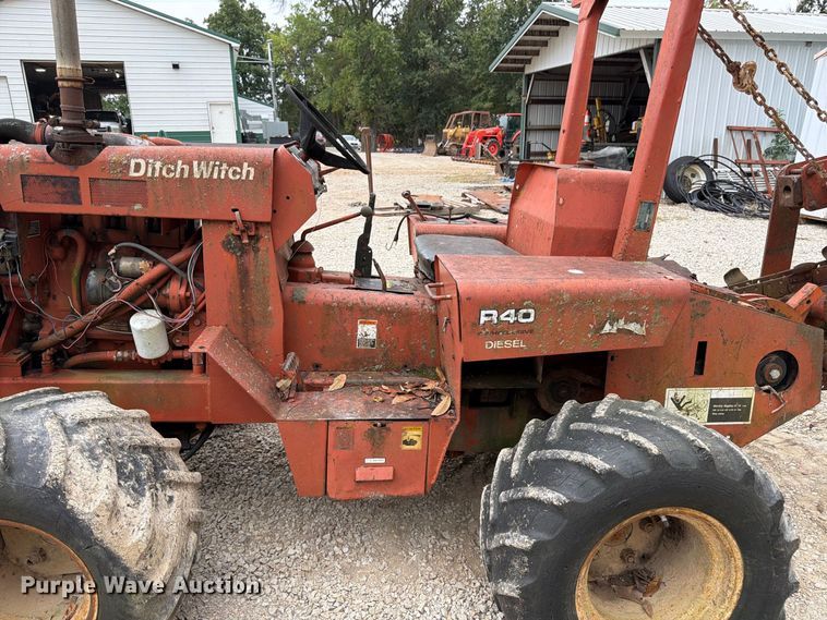 image for item FK3479 1978 Ditch Witch R40DD trencher