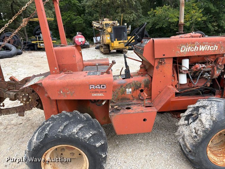 image for item FK3479 1978 Ditch Witch R40DD trencher