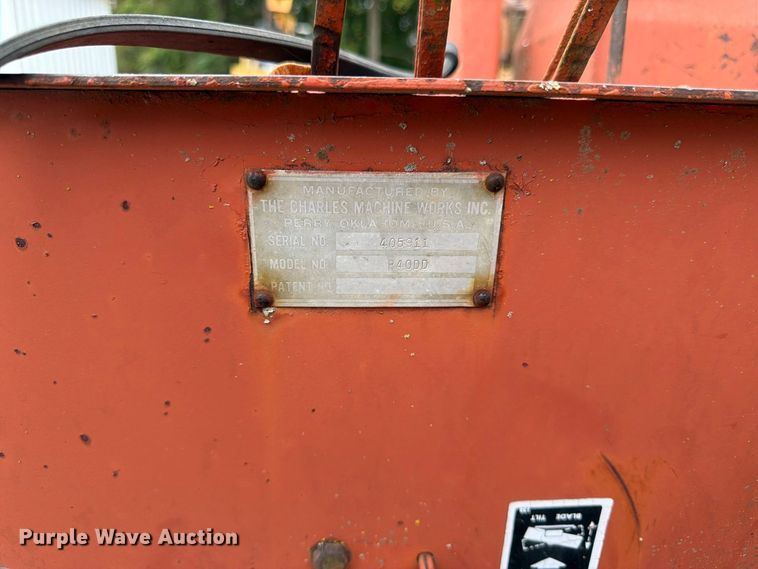 image for item FK3479 1978 Ditch Witch R40DD trencher
