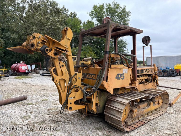 image for item FK3480 1973 Case 475 cable plow