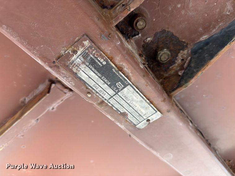 image for item FK3480 1973 Case 475 cable plow
