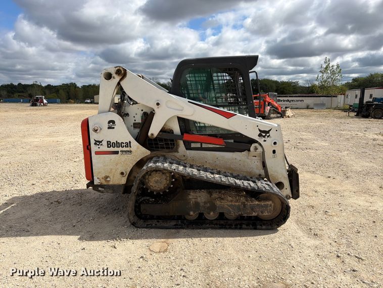 image for item FK3484 2018 Bobcat T650 tracked skid steer loader