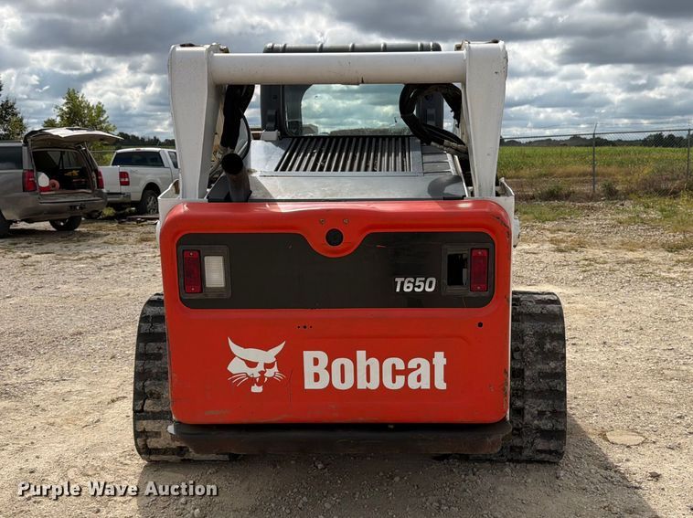 image for item FK3484 2018 Bobcat T650 tracked skid steer loader