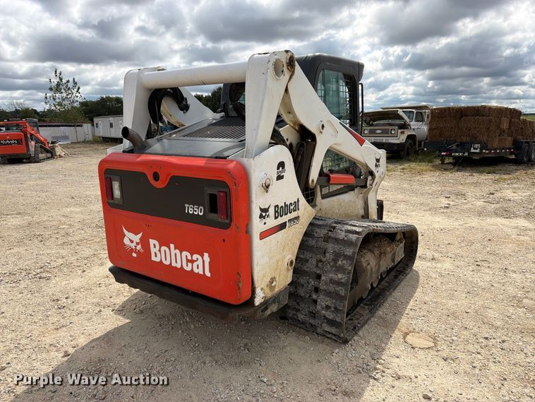 image for item FK3484 2018 Bobcat T650 tracked skid steer loader