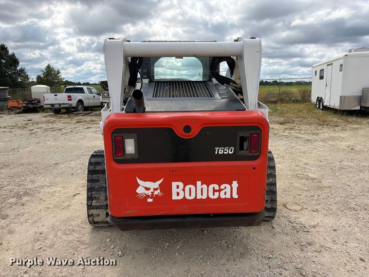 image for item FK3484 2018 Bobcat T650 tracked skid steer loader
