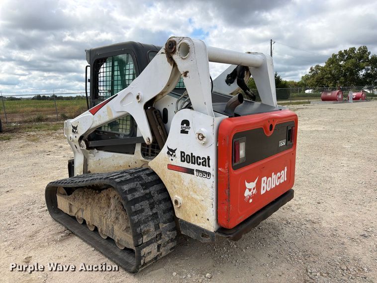 image for item FK3484 2018 Bobcat T650 tracked skid steer loader