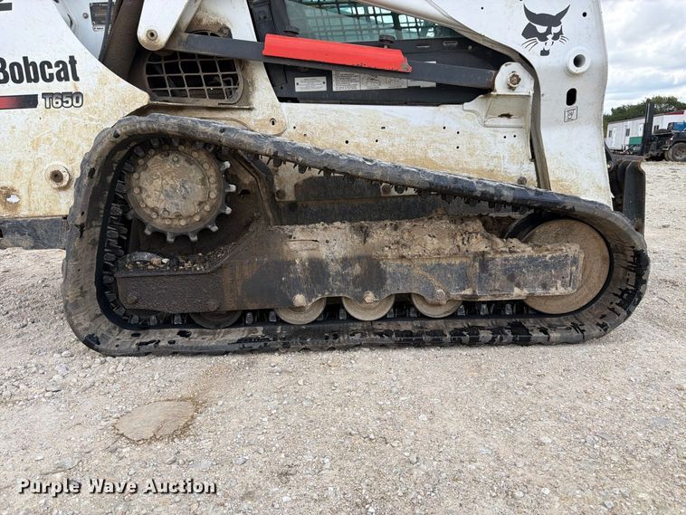 image for item FK3484 2018 Bobcat T650 tracked skid steer loader