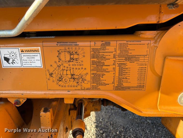 image for item FK3494 2013 Case 580 Super N backhoe