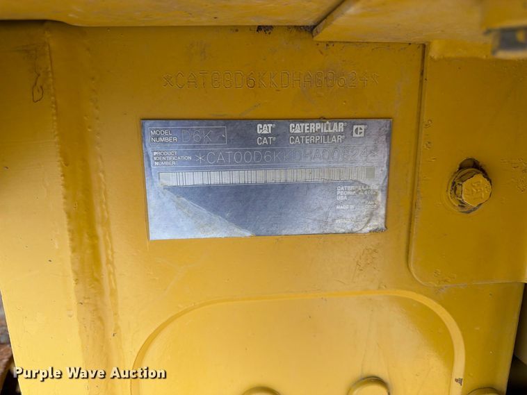 image for item FK3497 2008 Caterpillar D6K LGP dozer