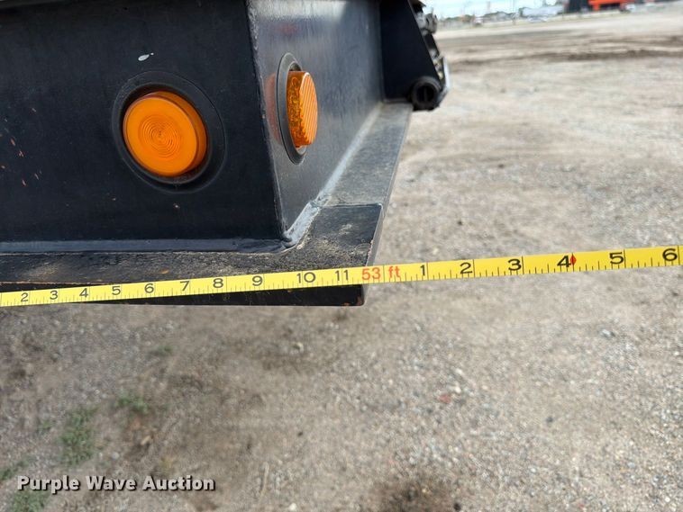 image for item FK3686 2008 Trail King TK110SA-533 drop deck tilt deck equipment trailer