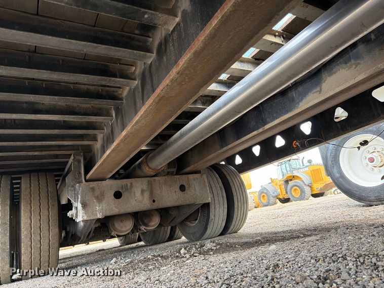 image for item FK3686 2008 Trail King TK110SA-533 drop deck tilt deck equipment trailer