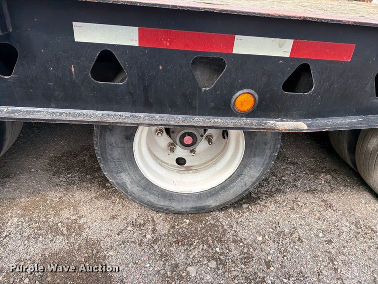 image for item FK3686 2008 Trail King TK110SA-533 drop deck tilt deck equipment trailer