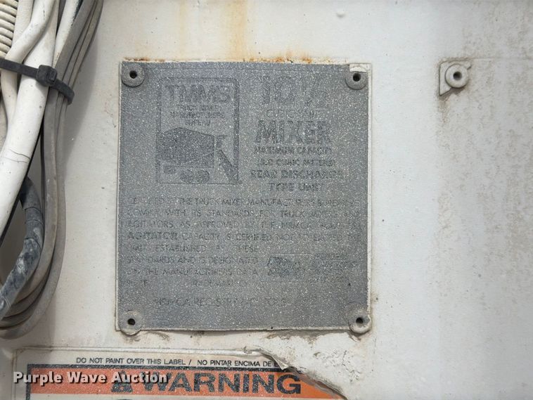 image for item FK3801 1999 Peterbilt 357 ready mix truck