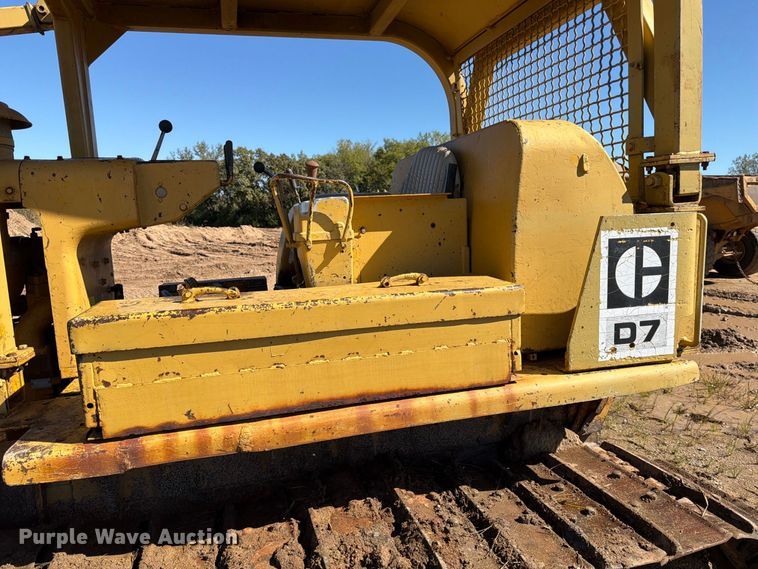 image for item FK3804 1970 Caterpillar D7 dozer