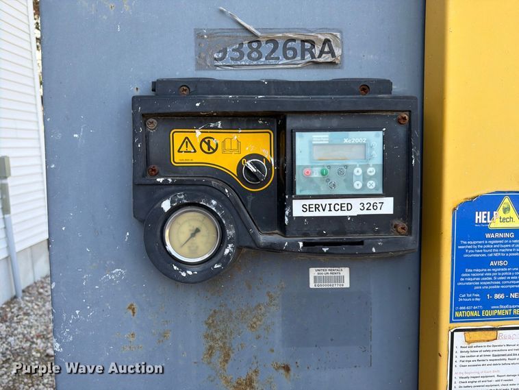 image for item FK3810 2011 Atlas Copco XAS 750 JD7 air compressor