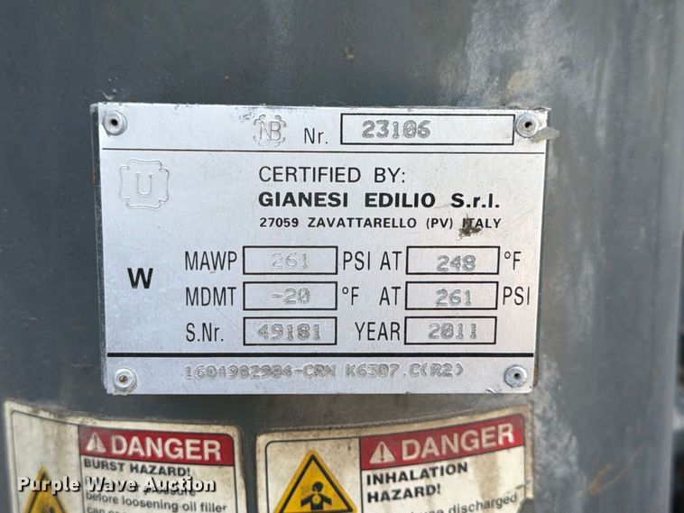 image for item FK3810 2011 Atlas Copco XAS 750 JD7 air compressor