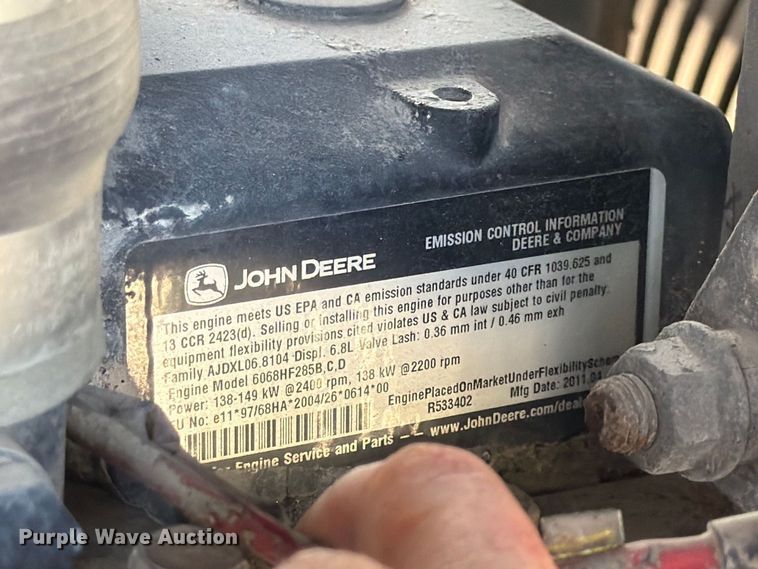 image for item FK3810 2011 Atlas Copco XAS 750 JD7 air compressor