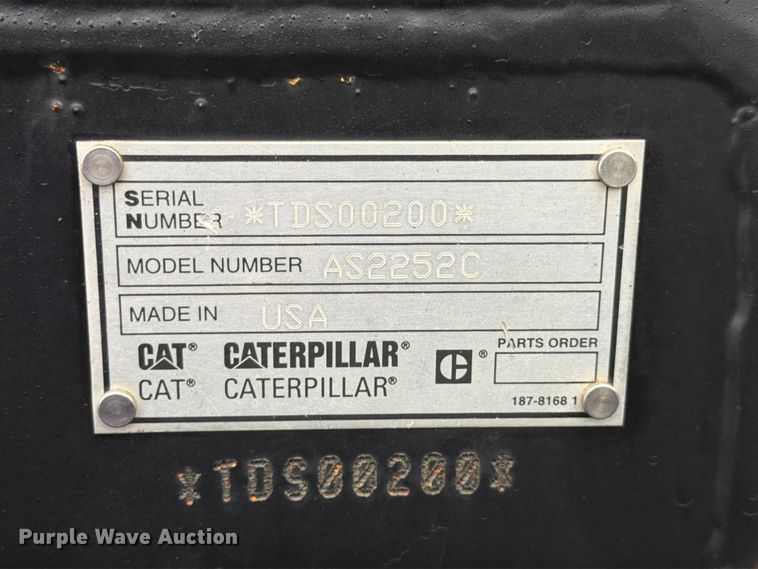 image for item FK3811 2011 Caterpillar AP655D paver