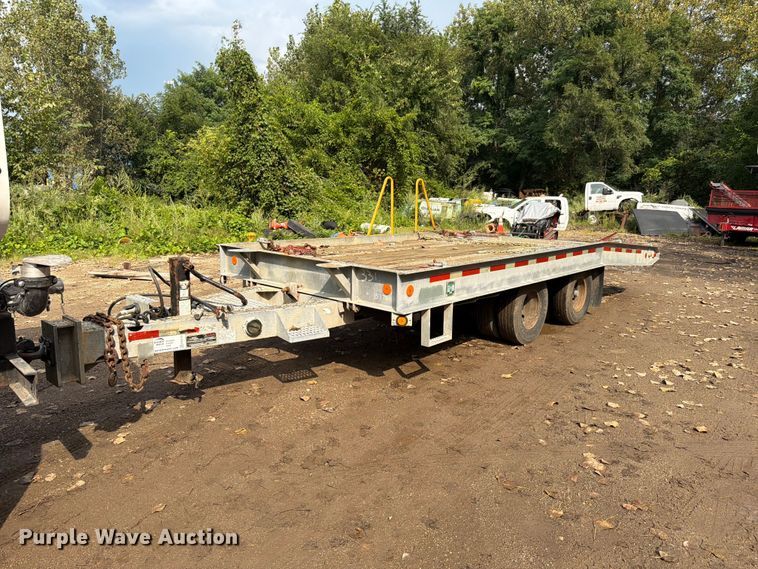 2014 Talbert equipment trailer
