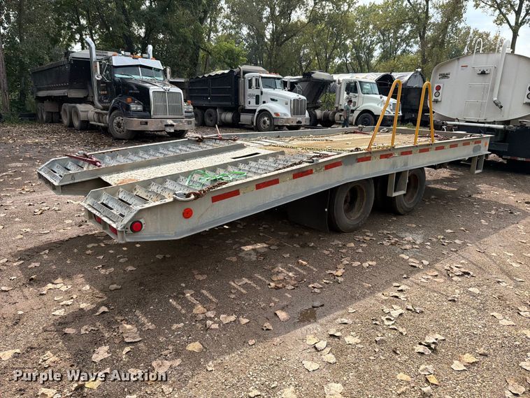 image for item FK4137 2014 Talbert equipment trailer