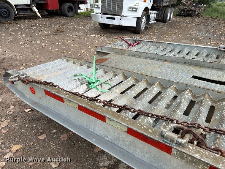 image for item FK4137 2014 Talbert equipment trailer