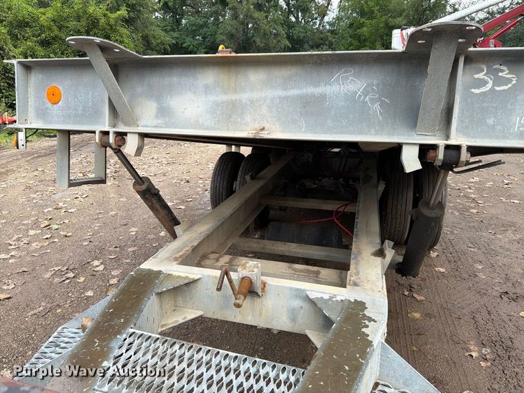 image for item FK4137 2014 Talbert equipment trailer