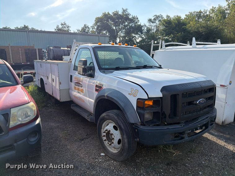 image for item FK4142 2008 Ford F550 utility / service truck
