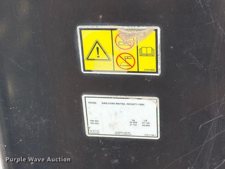 image for item FK4153 2007 Caterpillar RM500 reclaimer