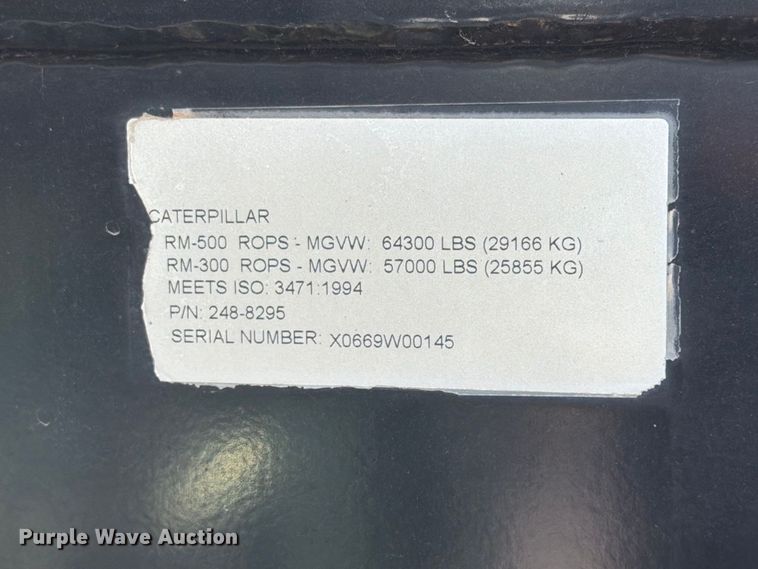 image for item FK4153 2007 Caterpillar RM500 reclaimer