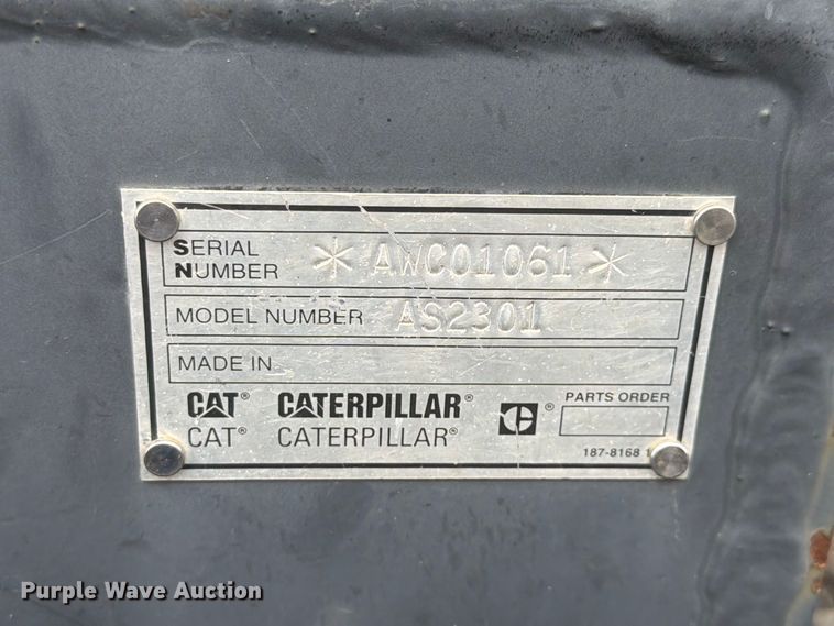 image for item FK4180 2006 Caterpillar AP1000D paver