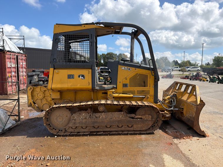 image for item FK5184 2015 John Deere 450J dozer