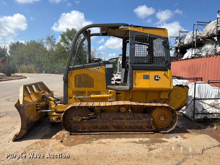 image for item FK5184 2015 John Deere 450J dozer