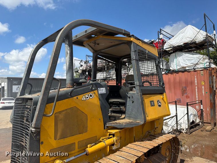 image for item FK5184 2015 John Deere 450J dozer
