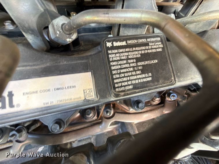 image for item FK5186 2022 Bobcat E88 mini excavator