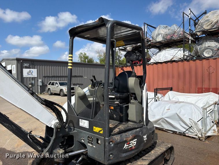 image for item FK5187 2023 Bobcat E35 mini excavator