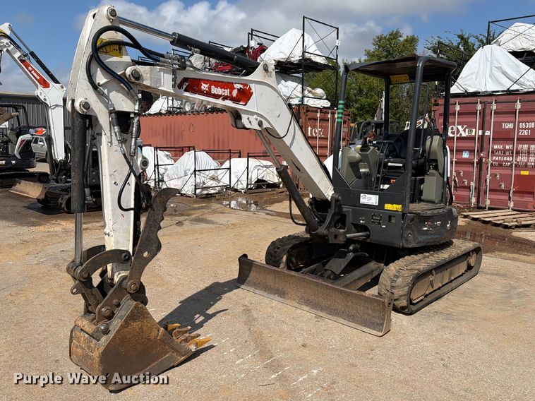 2022 Bobcat E35i mini excavator