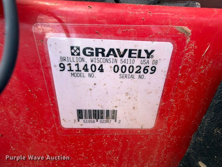 image for item FK5190 Gravely WAW-1034 push mower