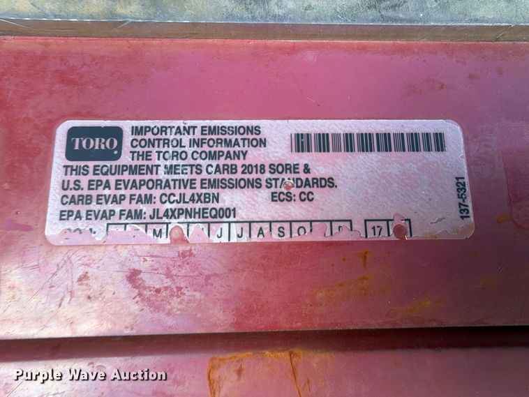 image for item FK5193 Toro 29519 aerator