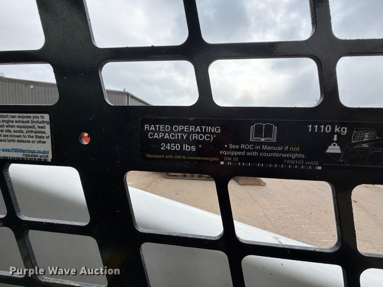 image for item FK5196 2023 Bobcat T66 tracked skid steer loader