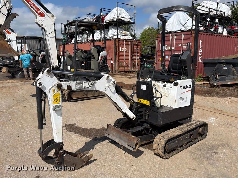 Bobcat E10 mini excavator