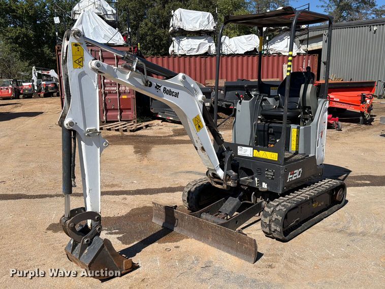 Bobcat E20 mini excavator