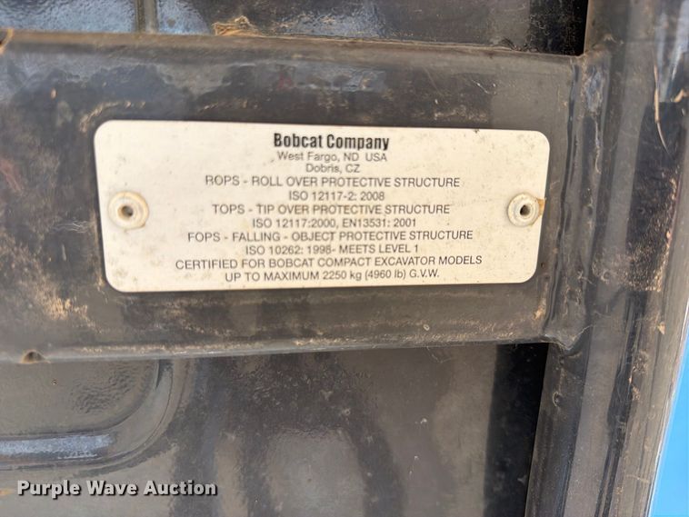 image for item FK5215 Bobcat E20 mini excavator
