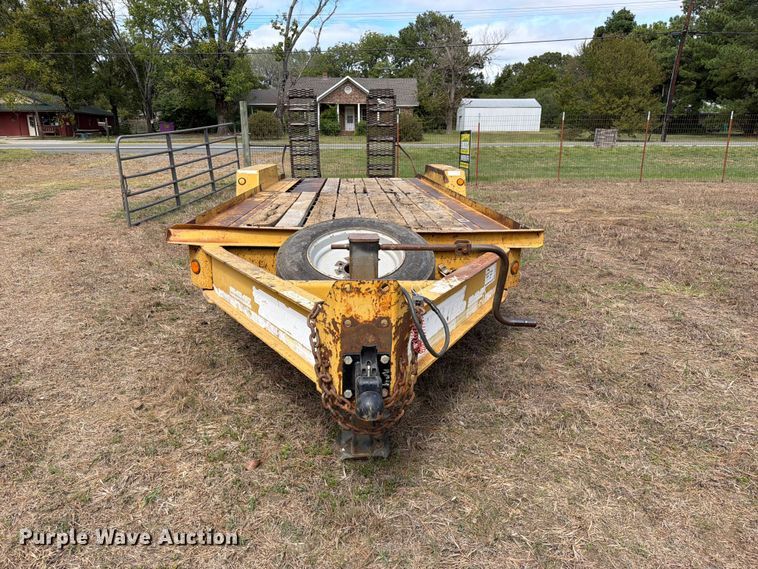 image for item FK5247 2017 Shop built 18' equipment trailer