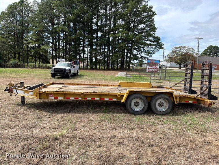 image for item FK5247 2017 Shop built 18' equipment trailer