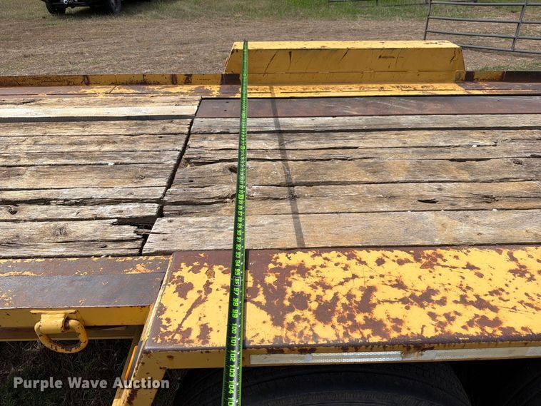 image for item FK5247 2017 Shop built 18' equipment trailer