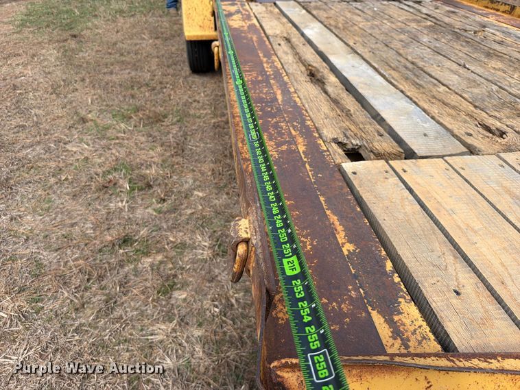 image for item FK5247 2017 Shop built 18' equipment trailer