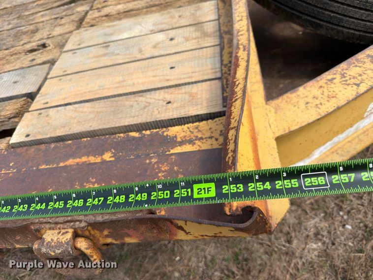 image for item FK5247 2017 Shop built 18' equipment trailer